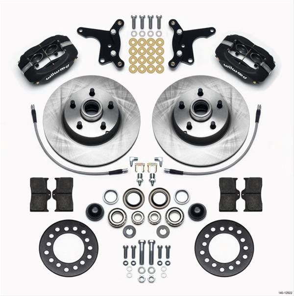 Wilwood Disc Brakes Wilwood Dynalite One-Piece Rotor and Hub Front Brake Kits 140-12922 Autofit