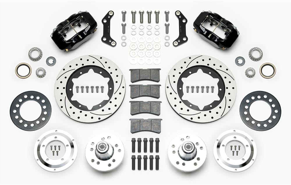 Wilwood Disc Brakes Wilwood Dynalite Pro Series Front Disc Brake Kits with SRP Rotors 140-15465-D Autofit