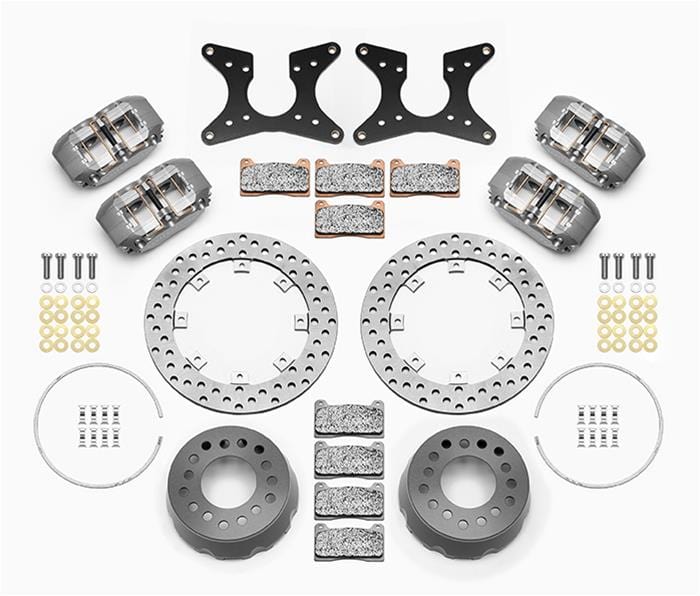 Wilwood Disc Brakes Wilwood DynaPro Dual SA Lug Drive Dynamic Rear Drag Brake Kits 140-12555-D Autofit