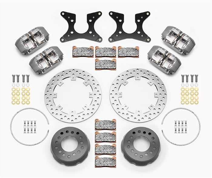 Wilwood Disc Brakes Wilwood DynaPro Dual SA Lug Drive Dynamic Rear Drag Brake Kits 140-14135-D Autofit