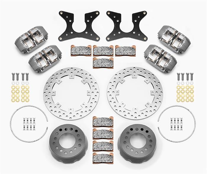 Wilwood Disc Brakes Wilwood DynaPro Dual SA Lug Drive Dynamic Rear Drag Brake Kits 140-14140-D Autofit