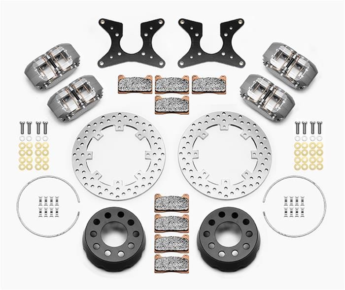 Wilwood Disc Brakes Wilwood DynaPro Dual SA Lug Drive Dynamic Rear Drag Brake Kits 140-14142-D Autofit