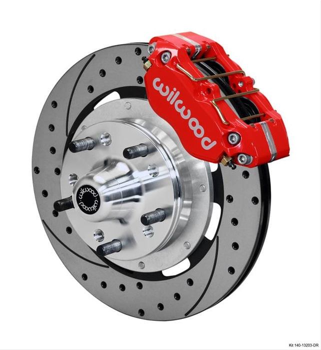 Wilwood Disc Brakes Wilwood DynaPro Dust-Boot Big Brake Front Brake Kits 140-13203-DR Autofit