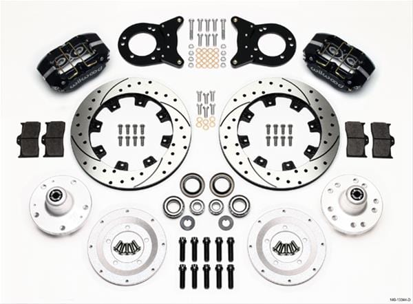 Wilwood Disc Brakes Wilwood DynaPro Dust-Boot Big Brake Front Brake Kits 140-13344-D Autofit