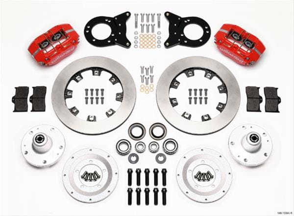 Wilwood Disc Brakes Wilwood DynaPro Dust-Boot Big Brake Front Brake Kits 140-13344-R Autofit