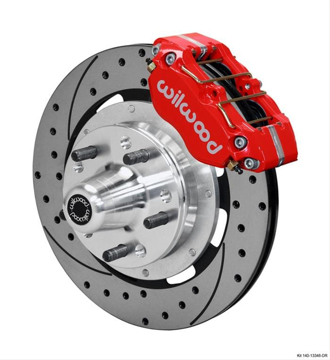 Wilwood Disc Brakes Wilwood DynaPro Dust-Boot Big Brake Front Brake Kits 140-13346-DR Autofit