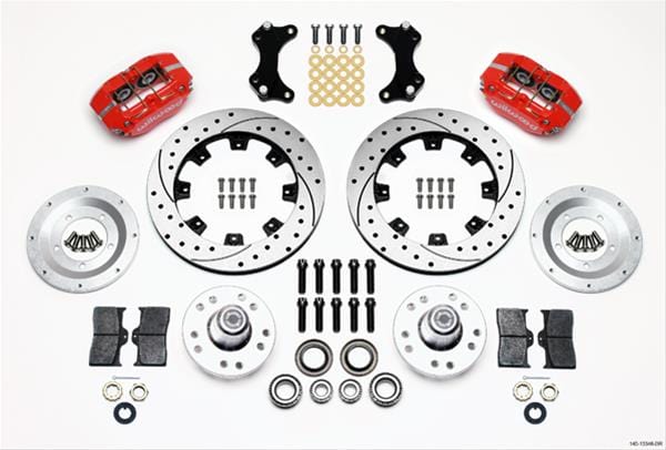 Wilwood Disc Brakes Wilwood DynaPro Dust-Boot Big Brake Front Brake Kits 140-13346-DR Autofit