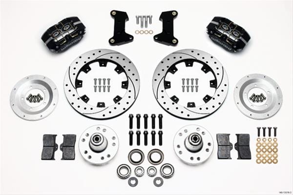 Wilwood Disc Brakes Wilwood DynaPro Dust-Boot Big Brake Front Brake Kits 140-13378-D Autofit