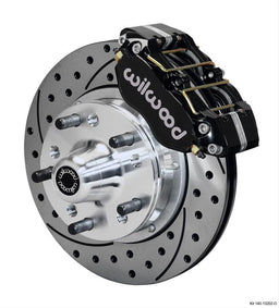 Wilwood Disc Brakes Wilwood DynaPro Dust-Boot Pro Series Front Brake Kits 140-13202-D Autofit