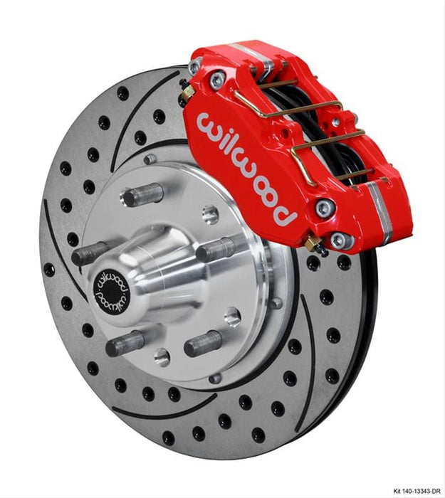 Wilwood Disc Brakes Wilwood DynaPro Dust-Boot Pro Series Front Brake Kits 140-13343-DR Autofit