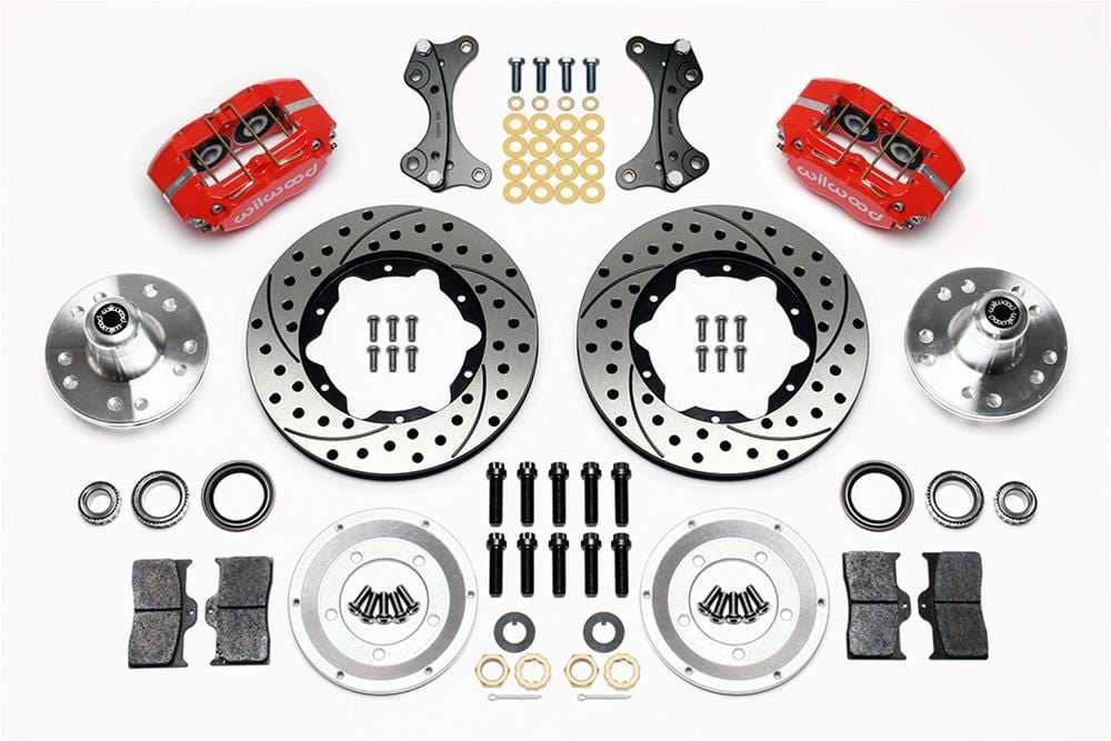 Wilwood Disc Brakes Wilwood DynaPro Dust-Boot Pro Series Front Brake Kits 140-13345-DR Autofit
