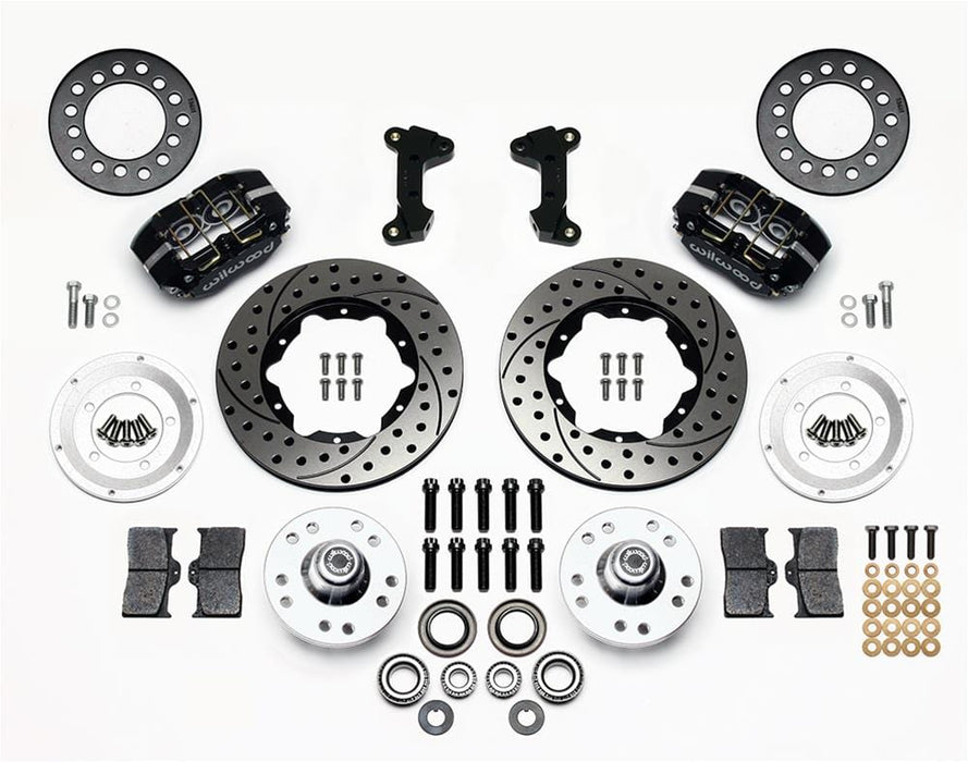 Wilwood Disc Brakes Wilwood DynaPro Dust-Boot Pro Series Front Brake Kits 140-13377-D Autofit