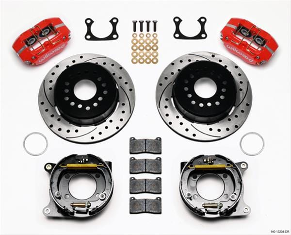 Wilwood Disc Brakes Wilwood DynaPro Dust-Boot Rear Parking Brake Kits 140-13204-DR Autofit