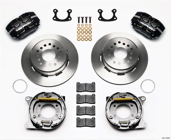 Wilwood Disc Brakes Wilwood DynaPro Dust-Boot Rear Parking Brake Kits 140-13205 Autofit