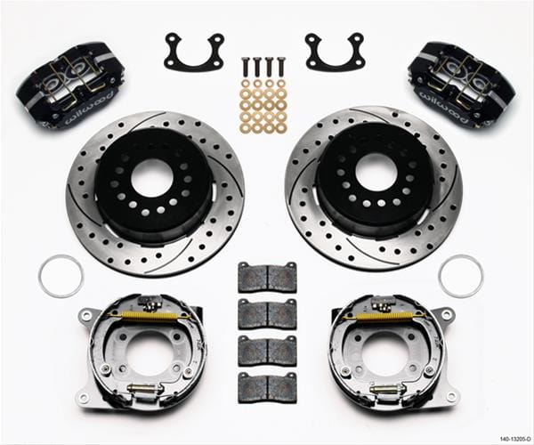 Wilwood Disc Brakes Wilwood DynaPro Dust-Boot Rear Parking Brake Kits 140-13205-D Autofit