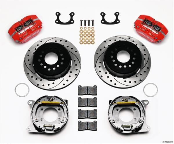 Wilwood Disc Brakes Wilwood DynaPro Dust-Boot Rear Parking Brake Kits 140-13205-DR Autofit