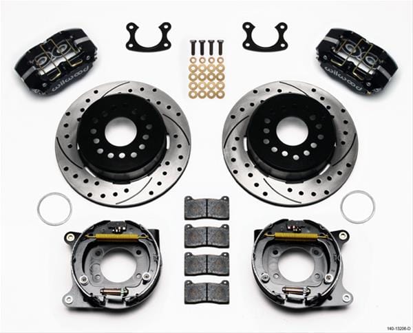 Wilwood Disc Brakes Wilwood DynaPro Dust-Boot Rear Parking Brake Kits 140-13206-D Autofit