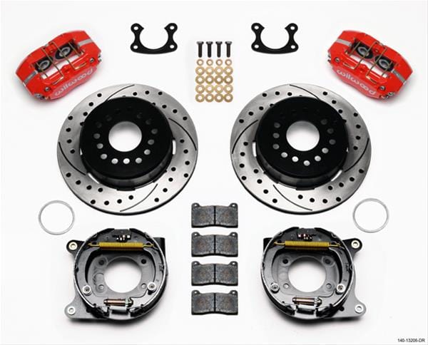 Wilwood Disc Brakes Wilwood DynaPro Dust-Boot Rear Parking Brake Kits 140-13206-DR Autofit