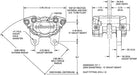 Wilwood Disc Brakes Wilwood DynaPro Forged Brake Calipers 120-16070-RD Autofit