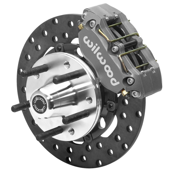 Wilwood Disc Brakes Wilwood DynaPro Lug-Mount Front Dynamic Drag Brake Kits 140-14423-D Autofit