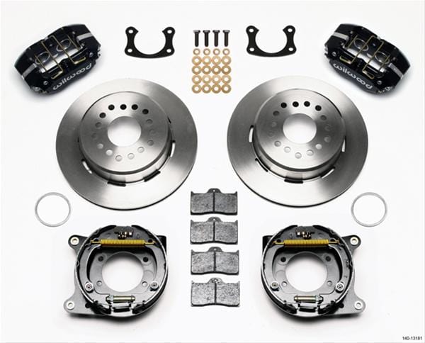 Wilwood Disc Brakes Wilwood DynaPro Lug-Mount Rear Parking Brake Kits 140-13181 Autofit