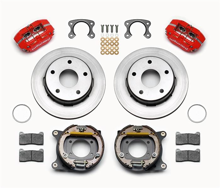 Wilwood Disc Brakes Wilwood DynaPro Lug-Mount Rear Parking Brake Kits 140-13320-R Autofit