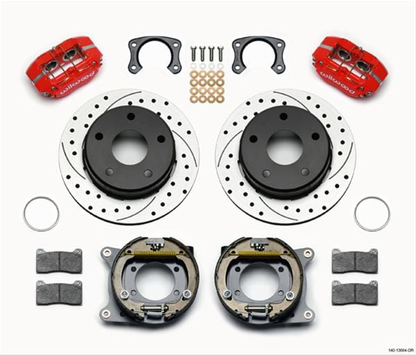Wilwood Disc Brakes Wilwood DynaPro Lug-Mount Rear Parking Brake Kits 140-13664-DR Autofit