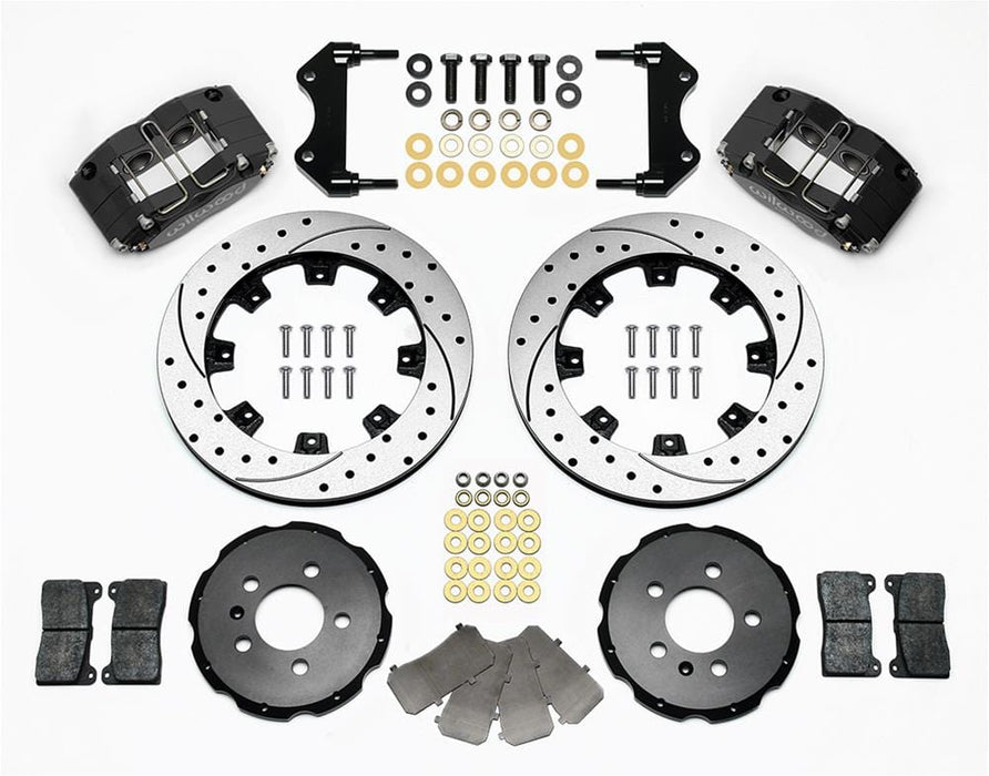 Wilwood Disc Brakes Wilwood DynaPro Radial Big Brake Front Hat Kits 140-8276-D Autofit
