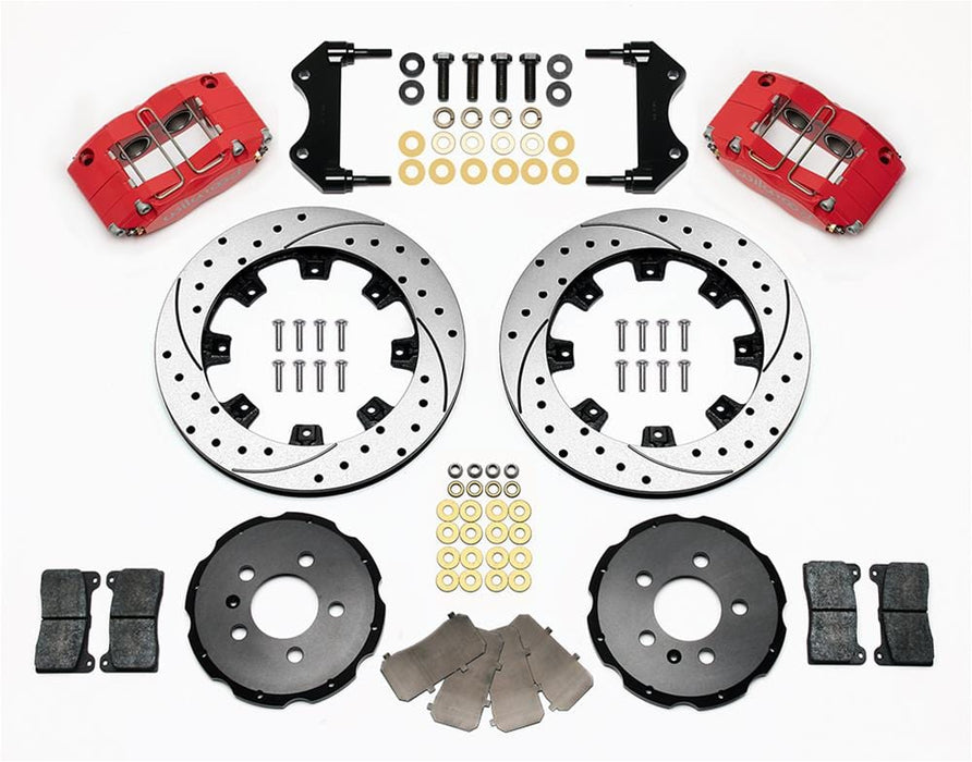 Wilwood Disc Brakes Wilwood DynaPro Radial Big Brake Front Hat Kits 140-8276-DR Autofit