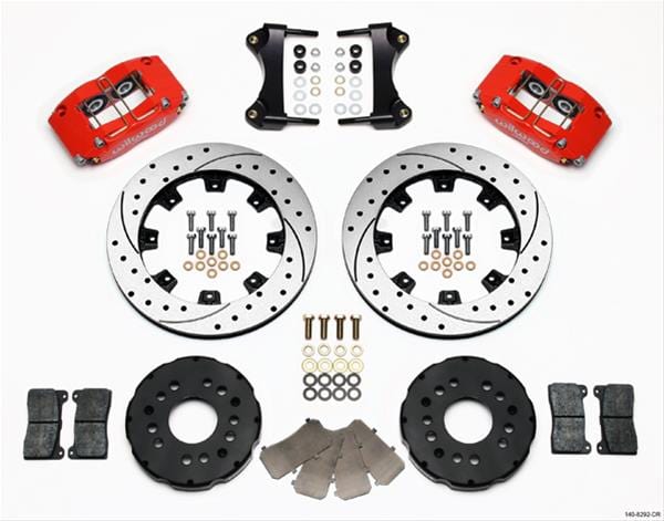 Wilwood Disc Brakes Wilwood DynaPro Radial Big Brake Front Hat Kits 140-8292-DR Autofit