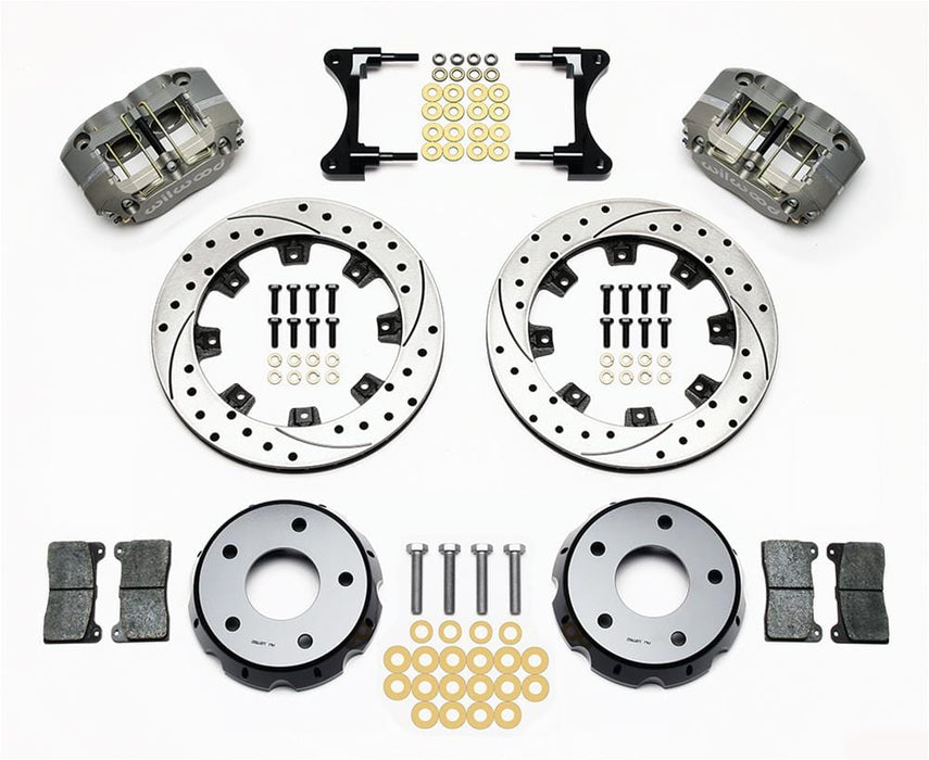 Wilwood Disc Brakes Wilwood DynaPro Radial Front Drag Brake Kits 140-10787-D Autofit