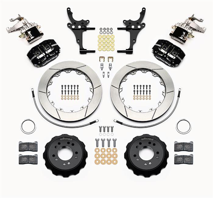 Wilwood Disc Brakes Wilwood Dynapro Radial-MC4 Rear Parking Brake Kits 140-14090 Autofit