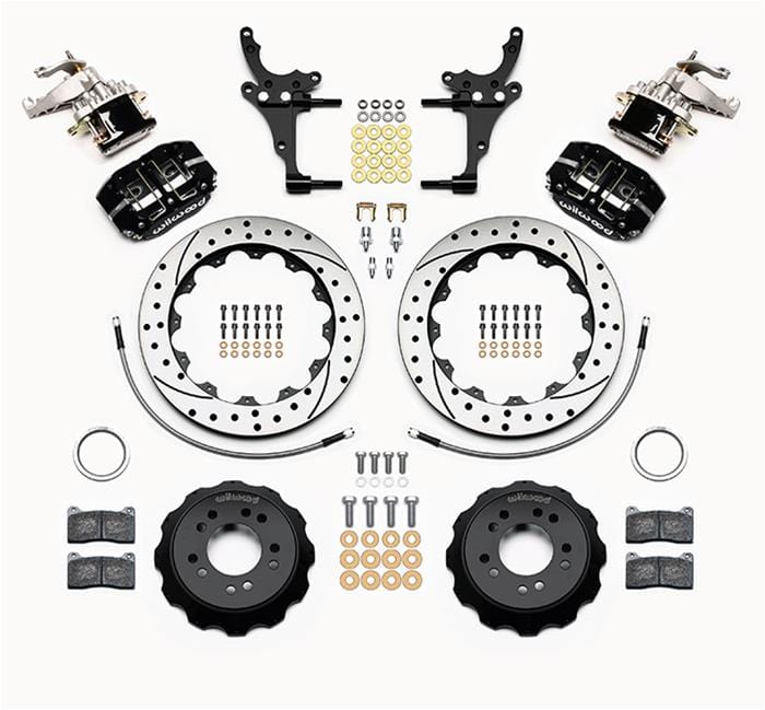 Wilwood Disc Brakes Wilwood Dynapro Radial-MC4 Rear Parking Brake Kits 140-14090-D Autofit