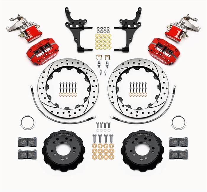 Wilwood Disc Brakes Wilwood Dynapro Radial-MC4 Rear Parking Brake Kits 140-14090-DR Autofit