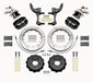 Wilwood Disc Brakes Wilwood Dynapro Radial-MC4 Rear Parking Brake Kits 140-15138 Autofit