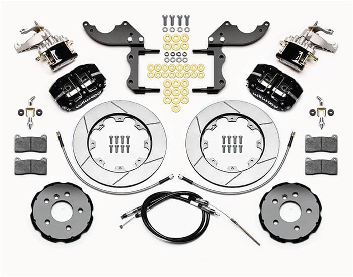 Wilwood Disc Brakes Wilwood Dynapro Radial-MC4 Rear Parking Brake Kits 140-15219 Autofit