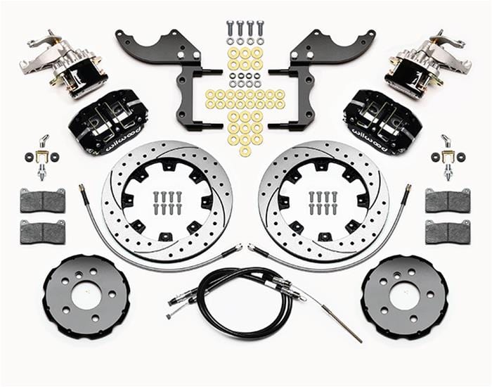 Wilwood Disc Brakes Wilwood Dynapro Radial-MC4 Rear Parking Brake Kits 140-15219-D Autofit