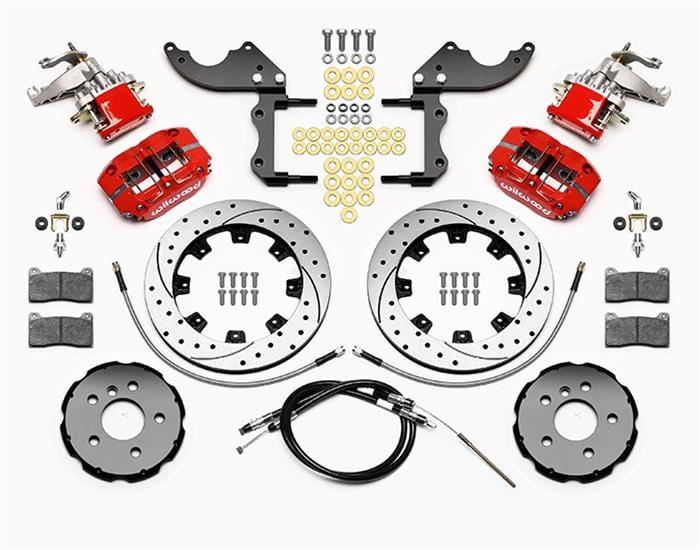 Wilwood Disc Brakes Wilwood Dynapro Radial-MC4 Rear Parking Brake Kits 140-15219-DR Autofit