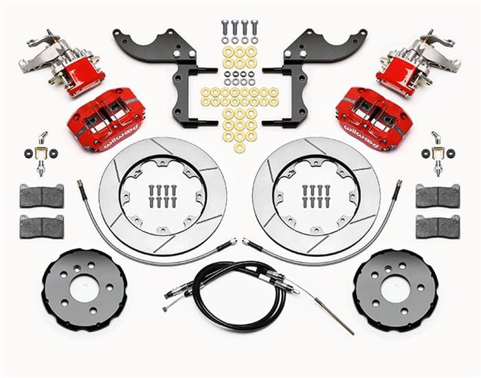 Wilwood Disc Brakes Wilwood Dynapro Radial-MC4 Rear Parking Brake Kits 140-15219-R Autofit