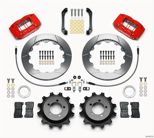 Wilwood Disc Brakes Wilwood DynaPro Radial Rear Brake Kits for OE Parking Brakes 140-13013-R Autofit