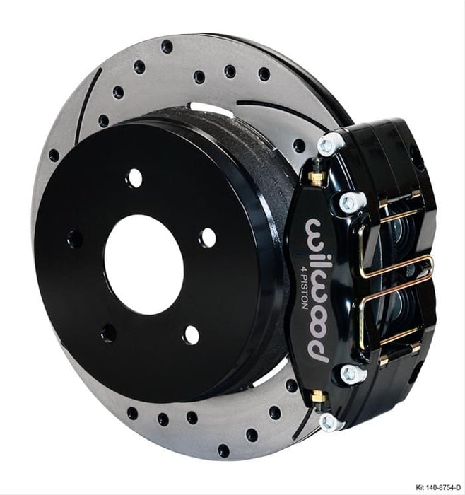 Wilwood Disc Brakes Wilwood DynaPro Radial Rear Brake Kits for OE Parking Brakes 140-8754-D Autofit