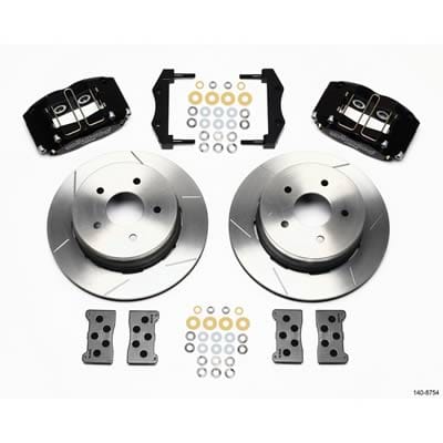 Wilwood Disc Brakes Wilwood DynaPro Radial Rear Brake Kits for OE Parking Brakes 140-8754-D Autofit