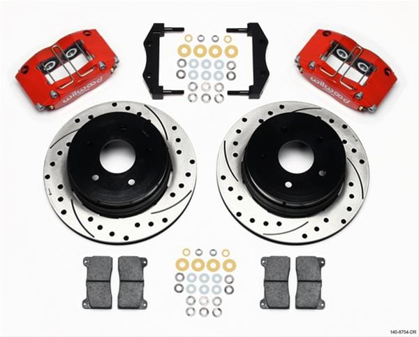 Wilwood Disc Brakes Wilwood DynaPro Radial Rear Brake Kits for OE Parking Brakes 140-8754-DR Autofit