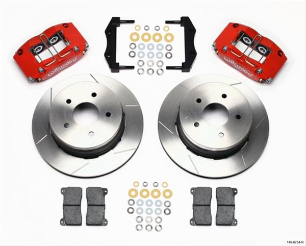 Wilwood Disc Brakes Wilwood DynaPro Radial Rear Brake Kits for OE Parking Brakes 140-8754-R Autofit