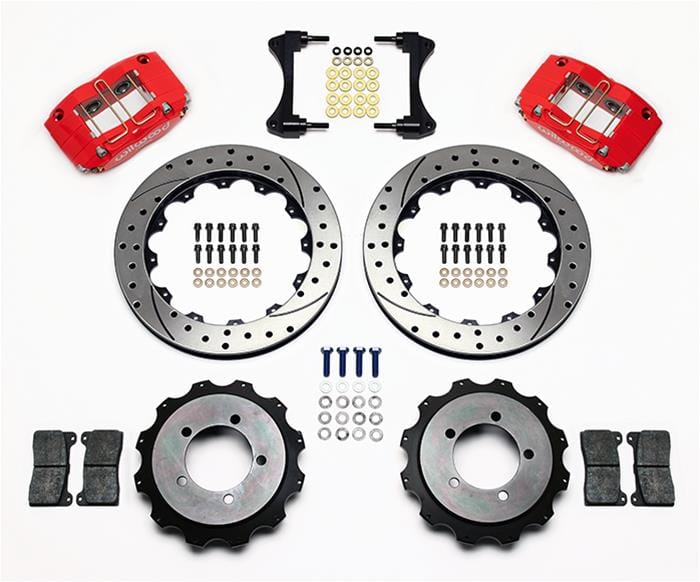 Wilwood Disc Brakes Wilwood DynaPro Radial Rear Brake Kits for OE Parking Brakes 140-9286-DR Autofit