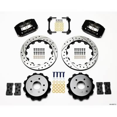 Wilwood Disc Brakes Wilwood DynaPro Radial Rear Brake Kits for OE Parking Brakes 140-9507-D Autofit