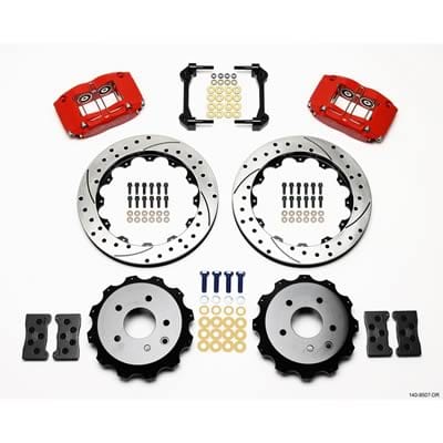 Wilwood Disc Brakes Wilwood DynaPro Radial Rear Brake Kits for OE Parking Brakes 140-9507-DR Autofit