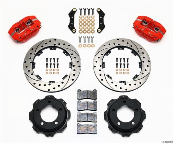 Wilwood Disc Brakes Wilwood DynaPro Rear Brake Kits for OE Parking Brakes 140-10960-DR Autofit