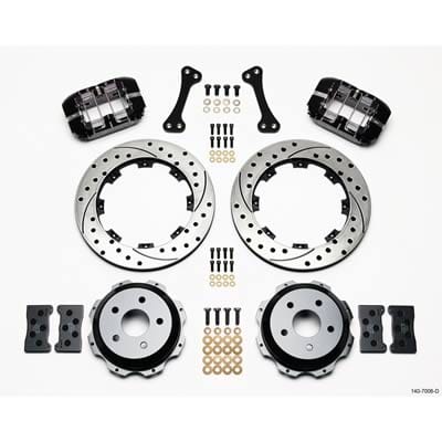 Wilwood Disc Brakes Wilwood DynaPro Rear Brake Kits for OE Parking Brakes 140-7006-D Autofit