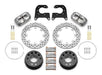 Wilwood Disc Brakes Wilwood DynaPro SA Lug Drive Dynamic Rear Drag Brake Kits 140-12550-D Autofit